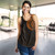 Polynesian Women Racerback Tank - Polynesian Tattoo Style Version 2 Orange