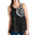 Polynesian Women Racerback Tank - Polynesian Tattoo Style Version 2 White