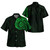 Polynesian Hawaiian Shirt - Polynesian Tattoo Style Version 2 Green