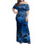 Polynesian Combo Dress And Shirt Tribal Polynesian Pattern Leaf