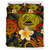 American Samoa Polynesian Bedding Set - Lauhala Turtle Plumeria Tropical