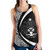 Solomon Islands Women Tank Coat Of Arm Lauhala White Circle