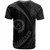 Vanuatu T-Shirt Coat Of Arm Lauhala Gray Circle