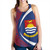 Kiribati Women Tank Coat Of Arm Lauhala Circle