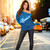 Hawaiian Off Shoulder Sweatshirt Kanaka Maoli Kakau Style