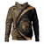 Nauru Hoodie Coat Of Arm Lauhala Gold Circle