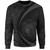 Nauru Sweatshirt Coat Of Arm Lauhala Gray Circle