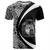 Nauru T-Shirt Coat Of Arm Lauhala White Circle