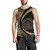 Palau Tank Top Coat Of Arm Lauhala Gold Circle