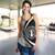 Northern Mariana Islands Women Tank Coat Of Arm Lauhala White Circle