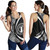 Northern Mariana Islands Women Tank Coat Of Arm Lauhala White Circle