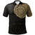 Polynesian Polo Shirt - Polynesian Flowers Tattoo Style