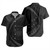 Tuvalu Short Sleeve Shirt Coat Of Arm Lauhala Gray Circle