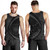 Tuvalu Tank Top Coat Of Arm Lauhala Gray Circle