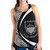 Tuvalu Women Tank Coat Of Arm Lauhala White Circle