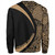 Pitcairn Islands Sweatshirt Coat Of Arm Lauhala Gold Circle