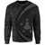 Austral Islands Sweatshirt Coat Of Arm Lauhala Gray Circle