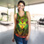 Philippines Polynesian Women Racer Back Tank - Custom Hope Begins In Your Home Reggae Style