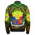 Philippines Polynesian Bomber Jacket - Custom Hope Begins In Your Home Reggae Style