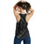 New Zealand Women Tank Silver Fern Lauhala Gray Circle