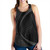 New Zealand Women Tank Silver Fern Lauhala Gray Circle