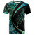 New Zealand T-Shirt Silver Fern Papua Shell Circle