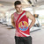 French Polynesia Tank Top Coat Of Arm Lauhala Circle