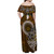 Hawaii Polynesian Combo Dress And Hawaiian Shirt - Hawaii Boar Tusk