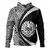 French Polynesia Hoodie Coat Of Arm Lauhala White Circle
