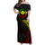 Hawaii Polynesian Combo Dress And Hawaiian Shirt - Reggaee Tribal Wave