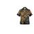 American Samoa Combo Dress And Hawaiian Shirt - Polynesian Gold Turtle