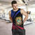 Puerto Rico Tank Top Coat Of Arm Lauhala Circle