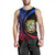 Puerto Rico Tank Top Coat Of Arm Lauhala Circle