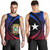 Puerto Rico Tank Top Coat Of Arm Lauhala Circle