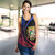 Puerto Rico Women Tank Coat Of Arm Lauhala Circle