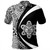 Puerto Rico Polo Shirt Coat Of Arm Lauhala White Circle