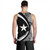 Puerto Rico Tank Top Coat Of Arm Lauhala White Circle