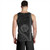 Hawaii Tank Top Tribal Polynesian Coat Of Arms Gray