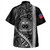 Samoa Hawaiian Shirt Tribal Polynesian Coat Of Arms White