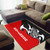 Aotearoa Silver Fern Maori Area Rug