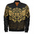 New Zealand Bomber Jacket Maori Gold Pattern