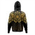 New Zealand Hoodie Maori Gold Pattern