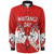 New Zealand Long Sleeve Shirt - Waitangi Day Lizards Maori Patterns