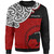 New Zealand Sweatshirt - Happy Waitangi Day Kiwi Bird and Maori Traditional