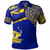 Hawaii Polo Shirt Henry J. Kaiser High School Flag With Crest Style