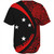 New Zealand Baseball Shirt Silver Fern Maori Flag Lauhala Circle