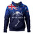 New Zealand Hoodie - Custom Aotearoa Map Kiwi Bird Mascot