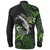New Zealand Long Sleeve Shirt - Aotearoa Silver Fern Maori Patterns