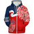 New Zealand Sherpa Hoodie Tino Rangatiratanga Maori Mask
