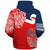 New Zealand Sherpa Hoodie Tino Rangatiratanga Maori Mask